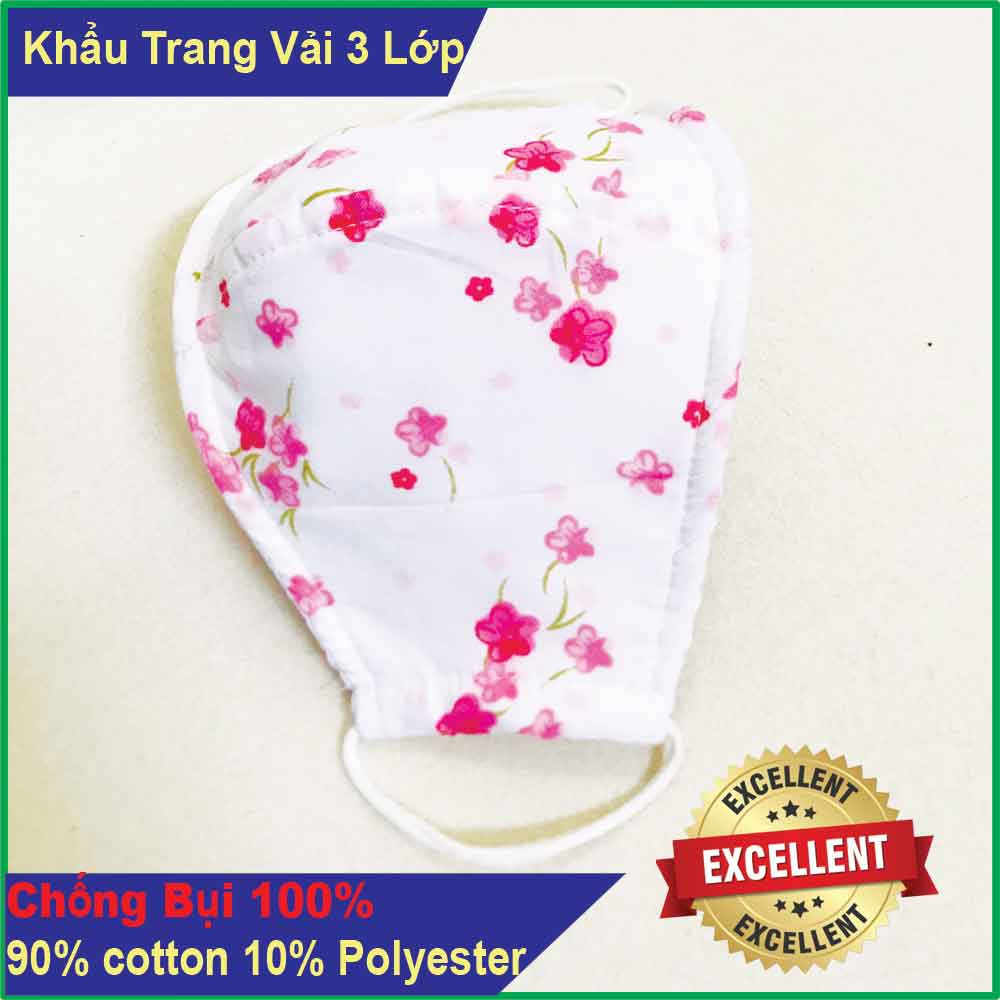 Khẩu trang vải 3 lớp
