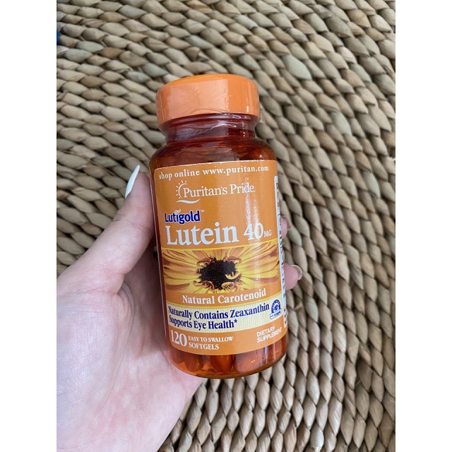 Viên uống bổ mắt lutein Puritan 40IU