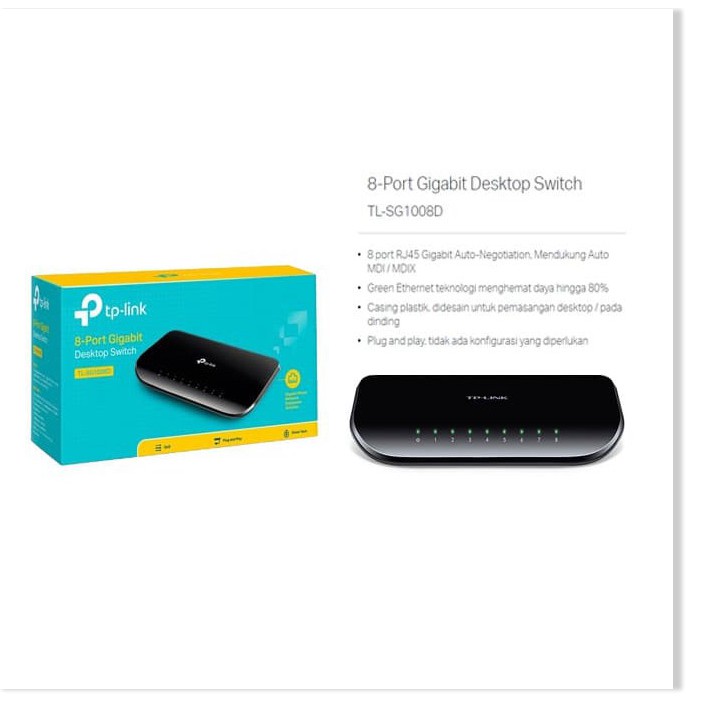 TP-LINK 8 Cổng 1 Gigabit TL-SG1008D - MrPhukien