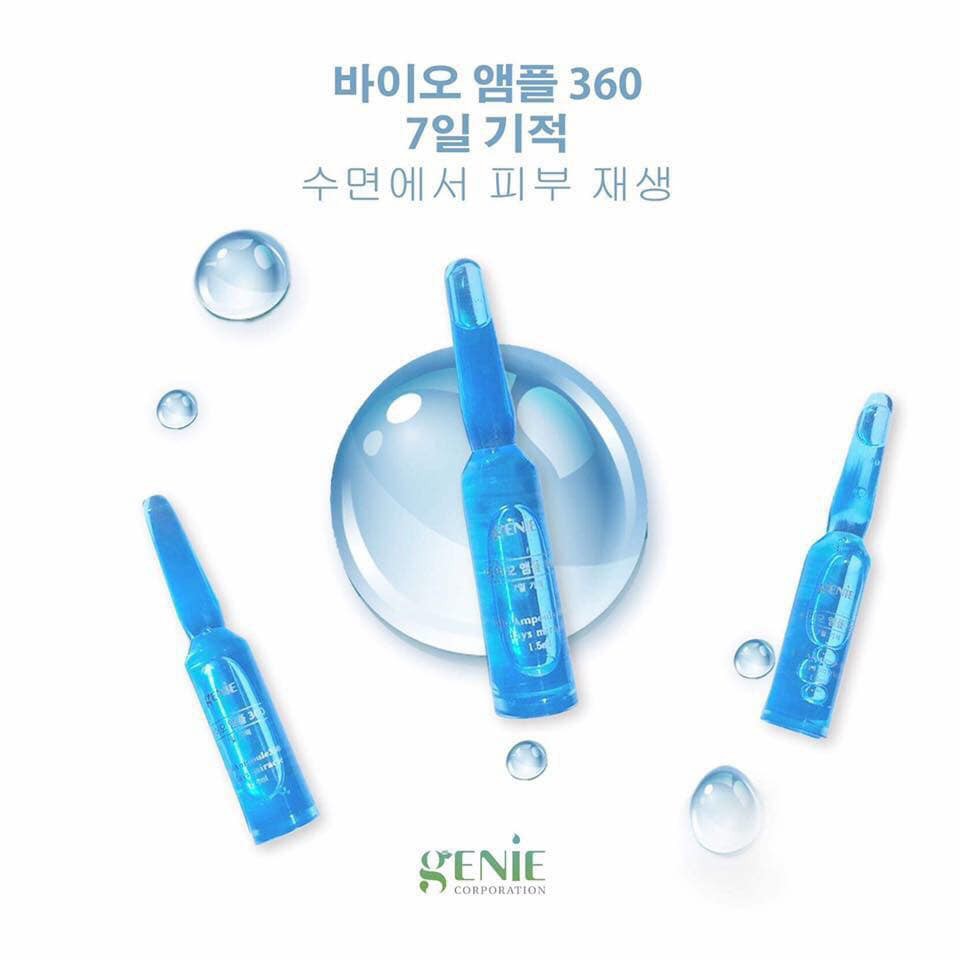 [ TÁCH LẺ ] Tế bào gốc Genie Bio Ampoule 360 7day Miracle DNA Acipenser