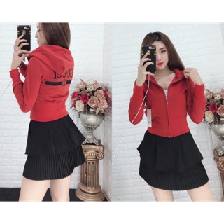 Áo khoác lửng thêu