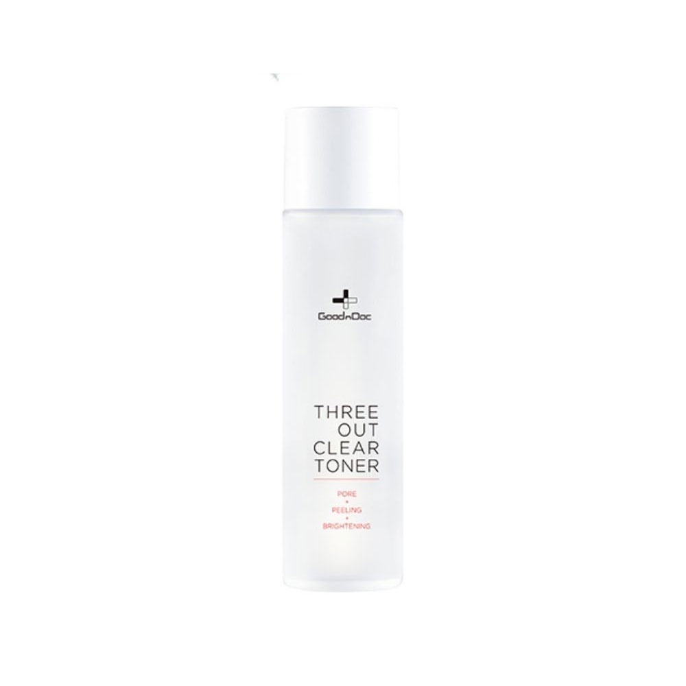 Nước Cân Bằng Da Three Out Clear Toner GoodnDoc 150ml