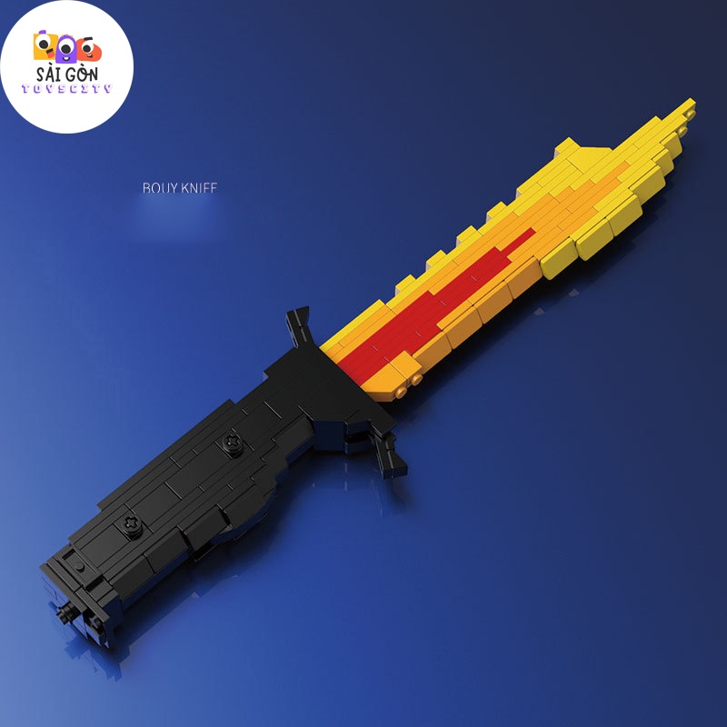 Đồ Chơi Lắp Ráp Xếp Hình Mô Hình CSGO M9 bayonet / Karambit /  Butterfly /  Bowie Q2210 Với 176 Chi Tiết