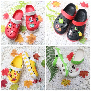 HÌNH THẬT - TẶNG 10 STICKER - DÉP SỤC CÁ SẤU SIÊU NHẸ ĐI MƯA SIZE NỮ P3 - KHAHANHCM