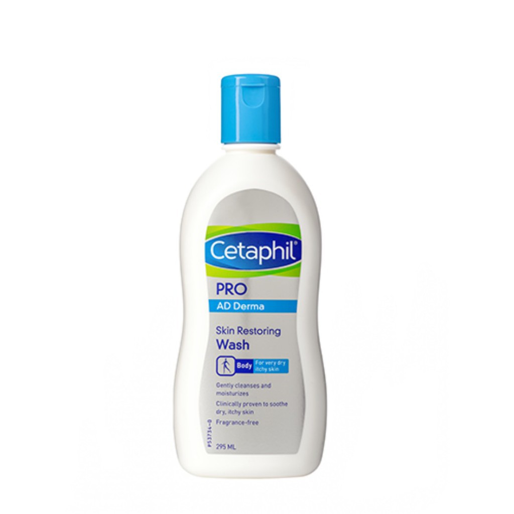 ⚡Hàng Chính Hãng ⚡ Sữa tắm dành cho da cơ địa, khô Cetaphil Pro Ad Derma Wash 295ml - Sữa tắm viêm da cơ địa