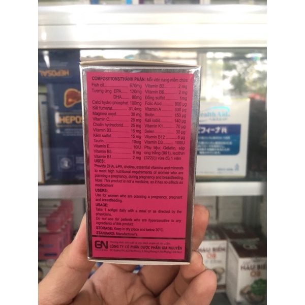 ✅ [Chính Hãng] Pre IQ Viên Bổ Sung vitamin và khoáng chất cho phụ nữ mang thai