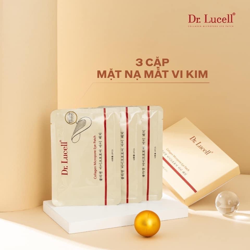 BỘ KEM VÀ MẶT NẠ VI KIM DƯỠNG MẮT DR LUCELL