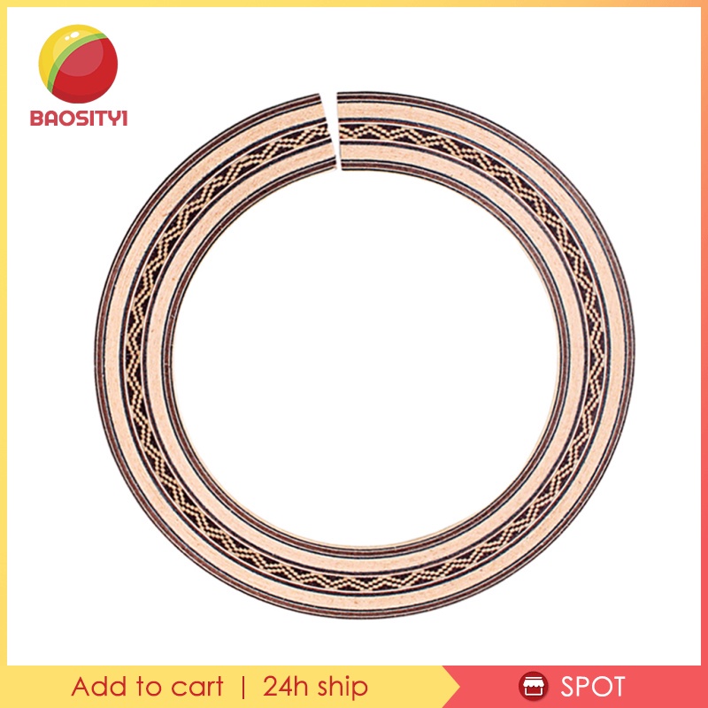 Phụ Kiện Lỗ Thoát Âm Thanh Thay Thế Bằng Gỗ 90mm Cho Đàn Guitar Acoustic Baosity1