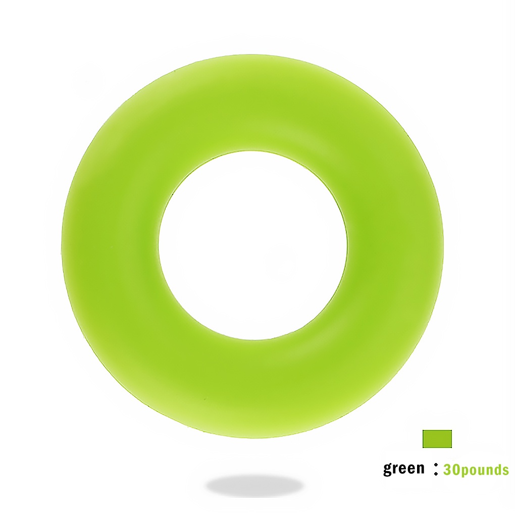 [Global] Exercise Pull Ring Hand Strength Training Gripper Silicone Hand Fitness Workout Resistance O Ring