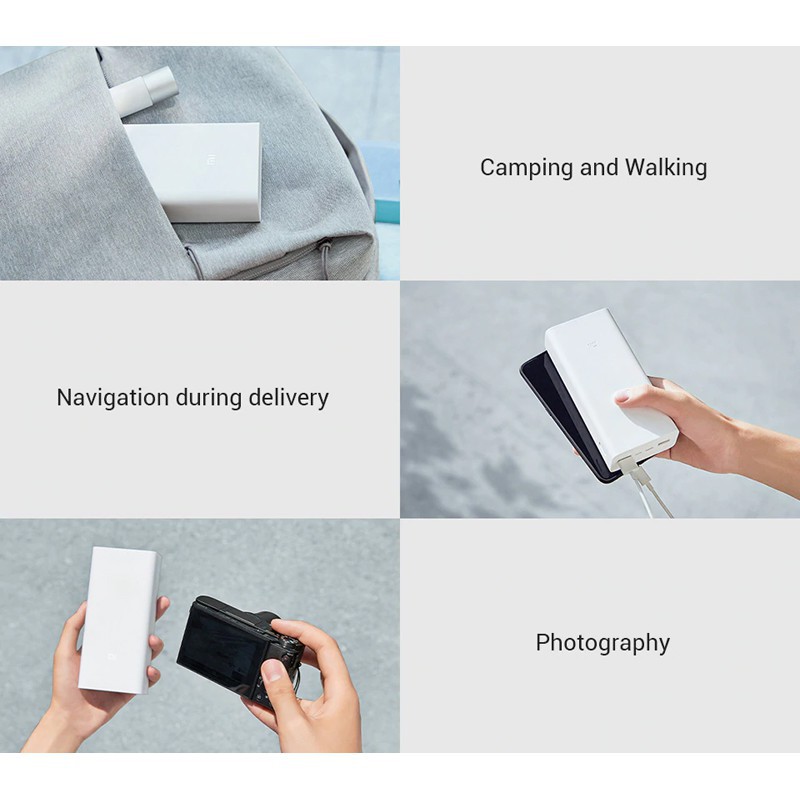 Sạc dự phòng Xiaomi Gen 3 30000mAh Sạc nhanh 18w