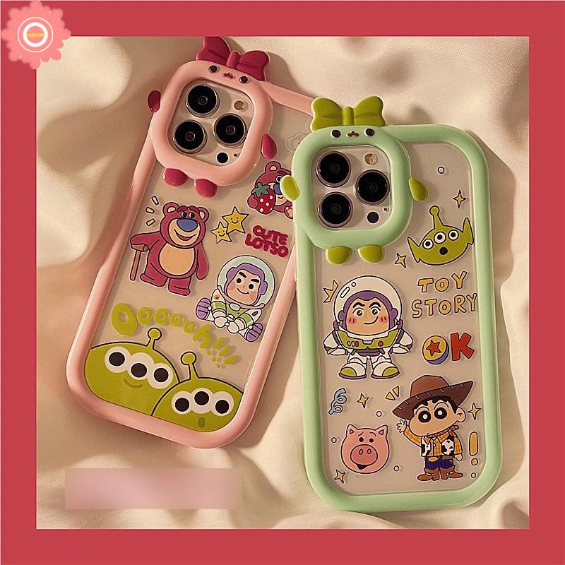 Ốp Điện Thoại Họa Tiết Toy Story 3D Cho IPhone 6 6S 7 8 Plus 11 13 12 14 Pro Max XR 14Plus X XS Max SE 2020 13Pro Max