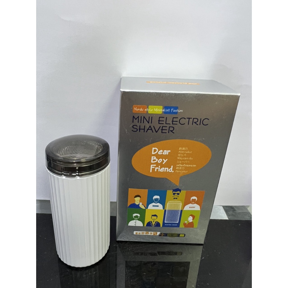 Máy cạo râu nam mini SH-588, 3 lưỡi siêu nhỏ gọn công nghệ Nhật Bản, Không trầy xước