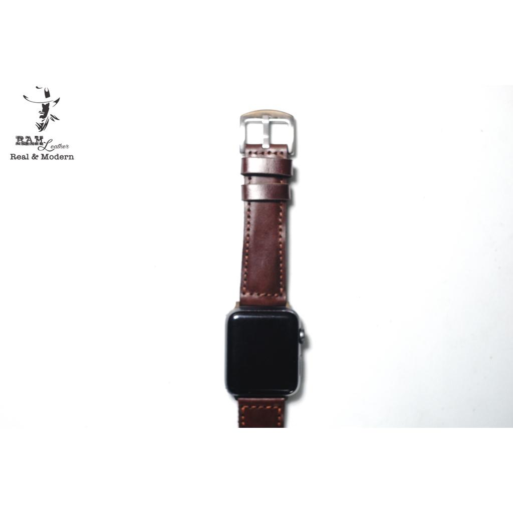 Dây Đồng Hồ Thủ Công Da Thật RAM Leather AW , Iwatch , Iphone Watch RAM Leather Classic 1981 Vegtan Da Bò Thật  Bền Đẹp