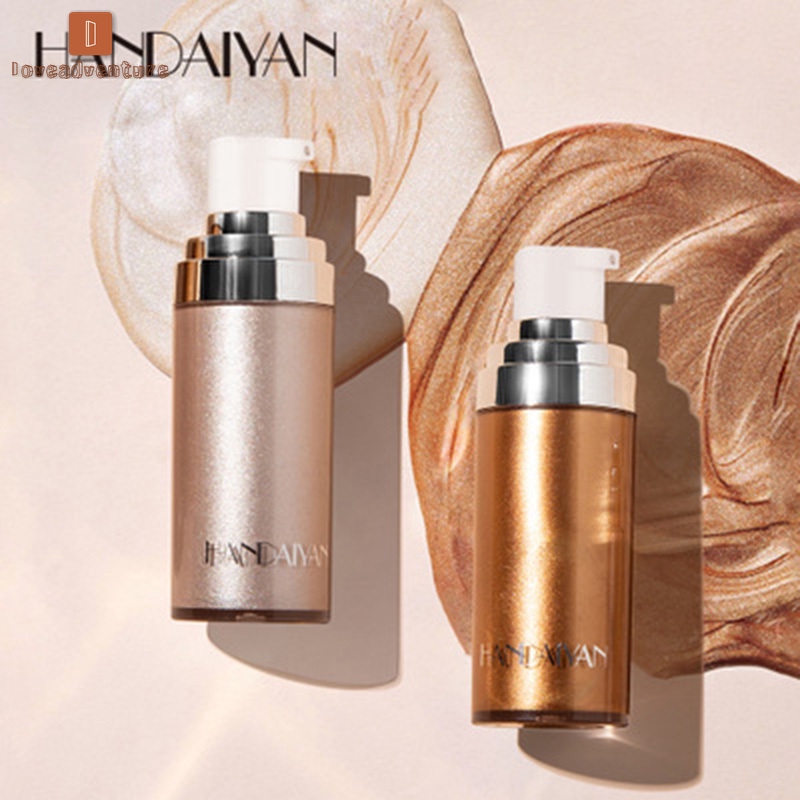 LV△ Liquid Body Highlighter Long-lasting Shine Brighten Glitter Shimmering Body Cream | BigBuy360 - bigbuy360.vn