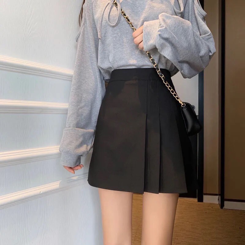 [QUÀ TẶNG Dây buộc tóc] Chân váy xếp ly dáng ngắn chất tuyết mưa phong cách Hàn Quốc GUYOURs CVN116 | BigBuy360 - bigbuy360.vn