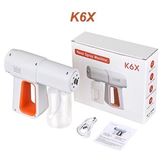 SÚNG XỊT KHỬ KHUẨN K6X 8 LED