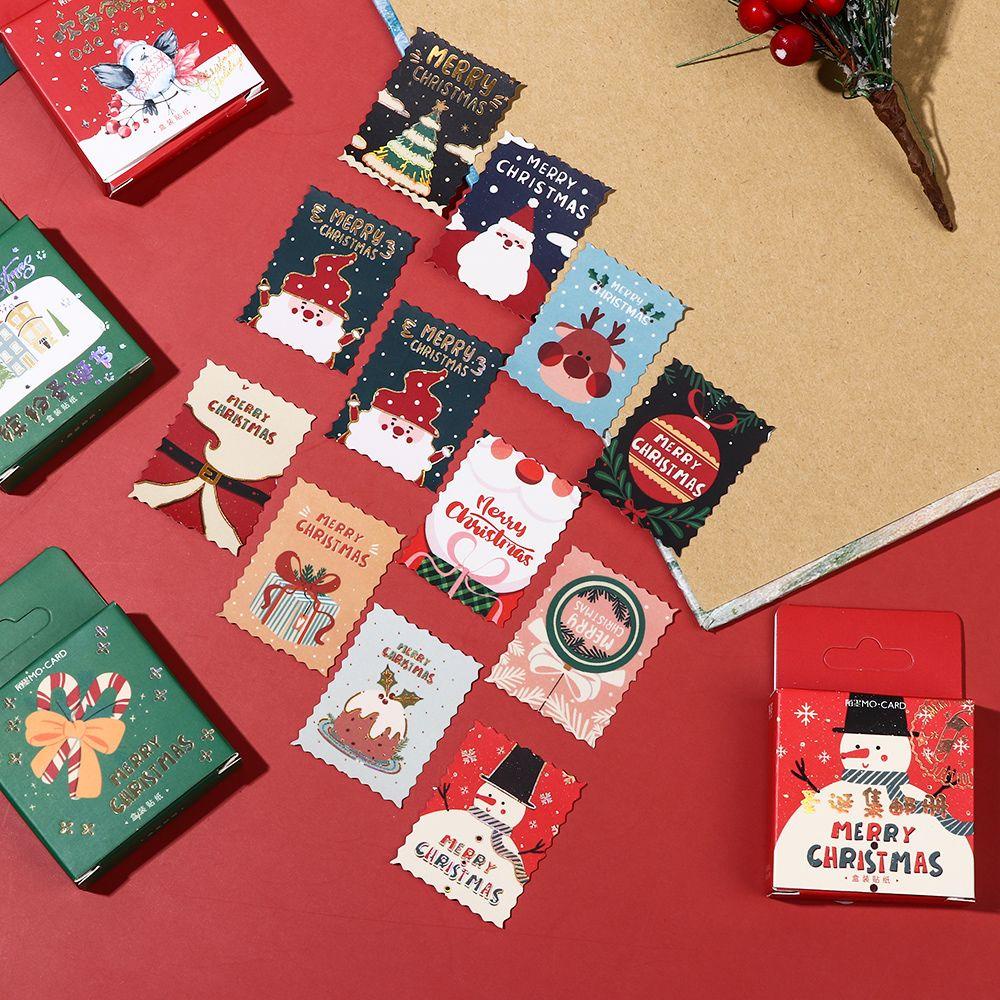 Bộ 46 Sticker Dán Trang Trí Giáng Sinh