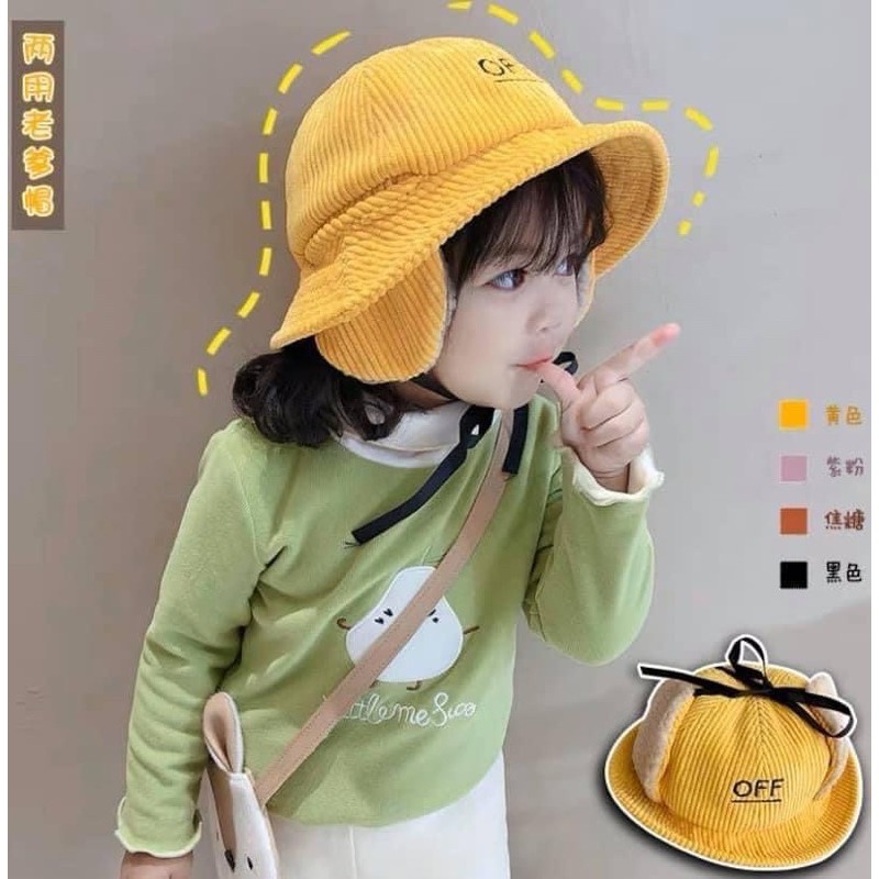 mũ bịt tai cho bé