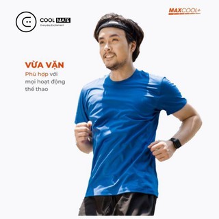 Áo thể thao nam MaxCool thoáng mát thương hiệu Coolmate