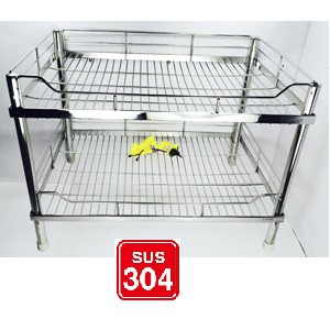 Kệ inox 304 úp chén dĩa nhiều tầng cao cấp, kệ đựng đồ inox304, bảo hành 36 tháng