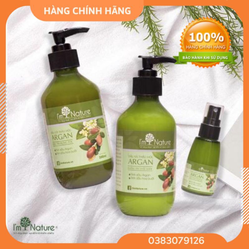 BỘ CHĂM SÓC TÓC IM'NATURE TRỊ RỤNG TÓC, GÀU, NẤM NGỨA
