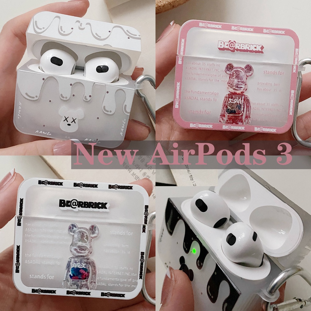 Vỏ Bảo Vệ Hộp Sạc Tai Nghe compatible AirPods 3 compatible AirPods 3 Năm 2021 Centurcompatible AirPods3 Curise 3rd Pro compatible AirPods2gen Ốp