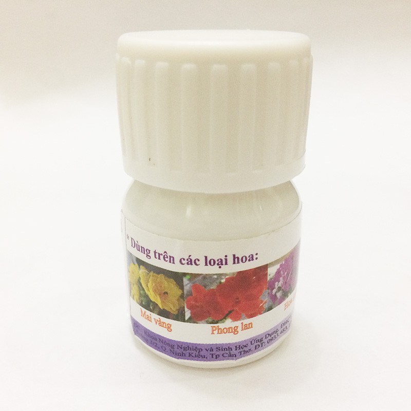 Chế phẩm chống rụng cánh hoa ĐHCT, thích hợp với nhiều loại hoa khác nhau, dung tích 20ml