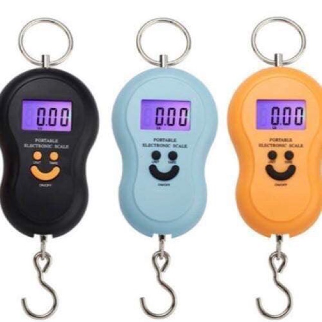 Cân điện tử cân cá cầm tay mini