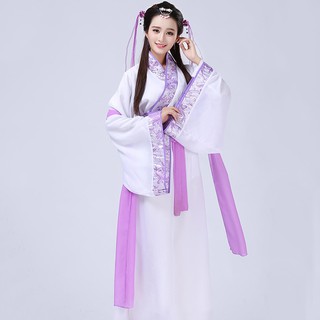 (Có Sẵn) Trang Phục Hằng Nga Chú Cuội - Hán Phục hóa trang Chú Cuội Chị Hằng nhân dịp trung thu