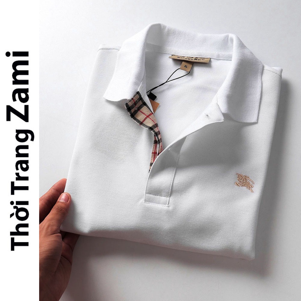 Áo Thun Polo Ngắn Tay Cổ Trụ Burberry Ngựa- Lacoste Cá Sấu Thời Trang Lịch Sự Mặc Được Cả Nam và Nữ ZT13 ZAMI