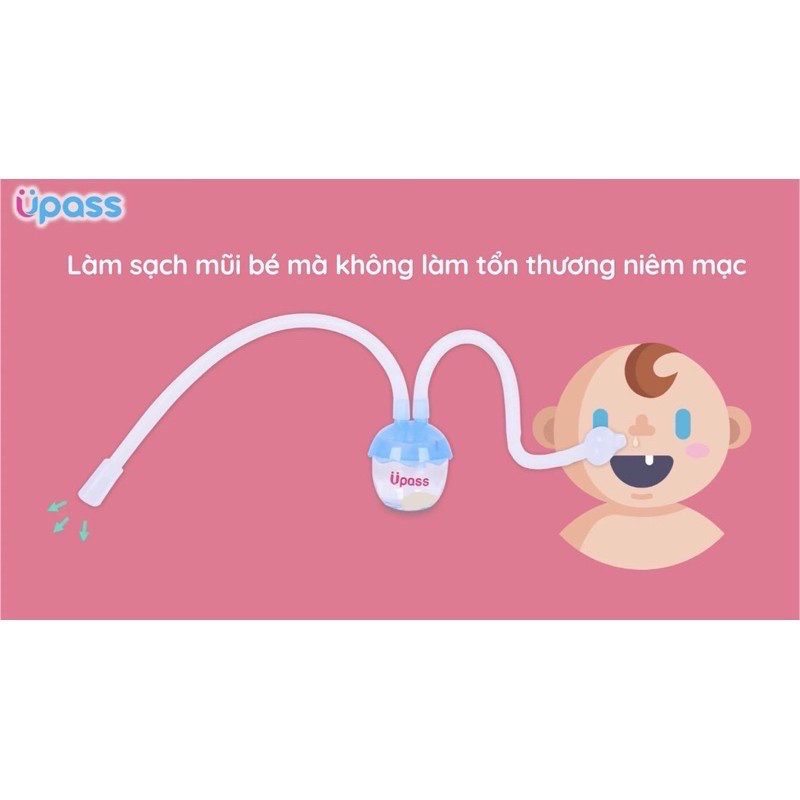 Dụng cụ Hút mũi dây cho bé Upass