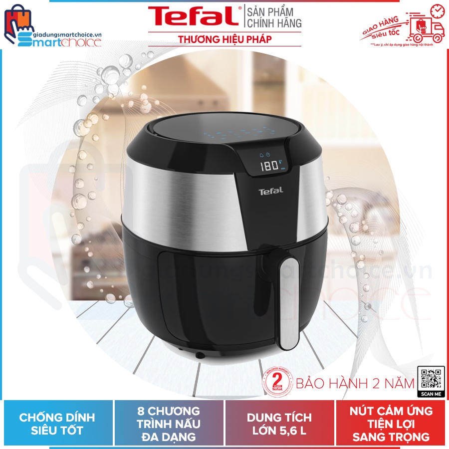 Nồi chiên không dầu Tefal EY701D15 - Dung tích 5.6L