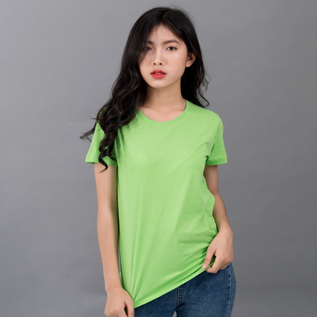 Áo thun trơn Nam Nữ AZ Cotton Thái - Form rộng - Mềm mịn Thoáng mát