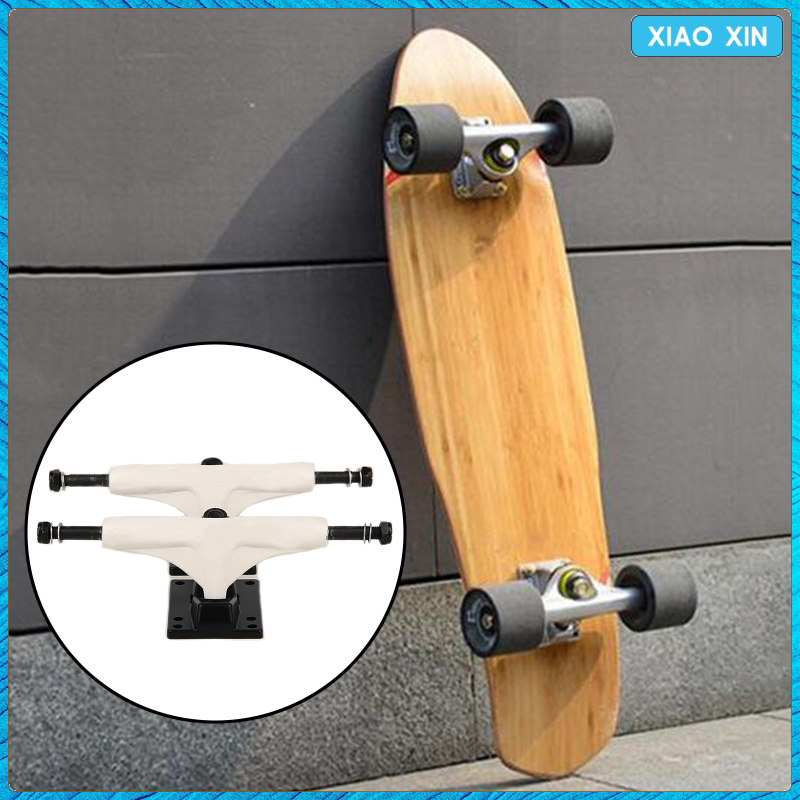 2Pcs 5inch Skateboard Trucks Mounting Hardware Truck Bridge Replacement