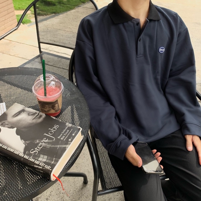 NIYU POLO SWT - Áo Cổ Trụ Tay Dài 5 Màu | BigBuy360 - bigbuy360.vn