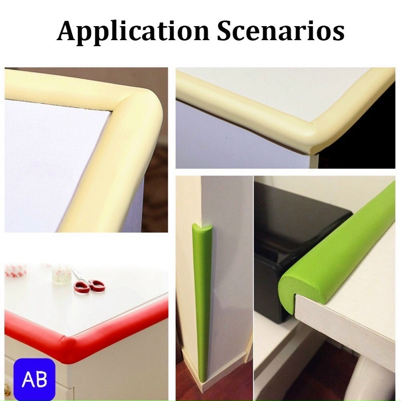 Xốp bọc cạnh bàn giữ an toàn cho bé ( shop giao màu ngẫu nhiên )