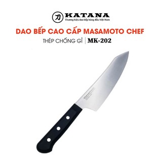 Dao bếp cao cấp Masamoto Chef - Dao thái thịt cá MK202 (180mm)