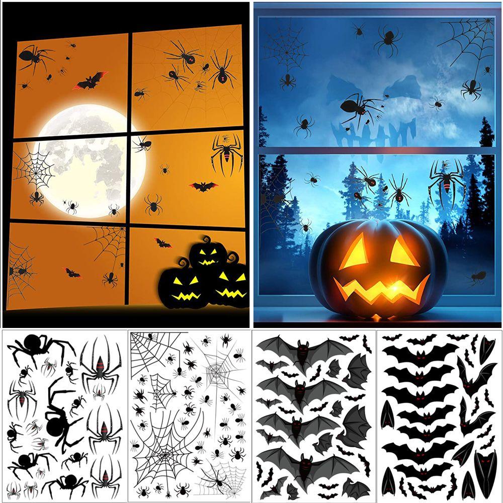 PINEVN Miếng Dán Cửa Sổ Trang Trí Halloween