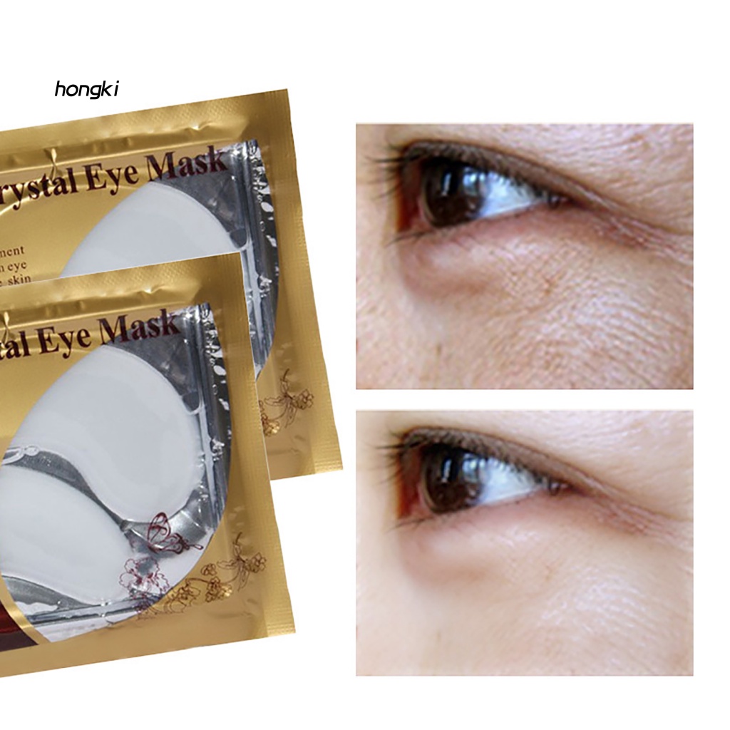 Set 10 Mặt Nạ Mắt Collagen Dưỡng Ẩm Làm Săn Chắc Da Che Phủ Quầng Thâm