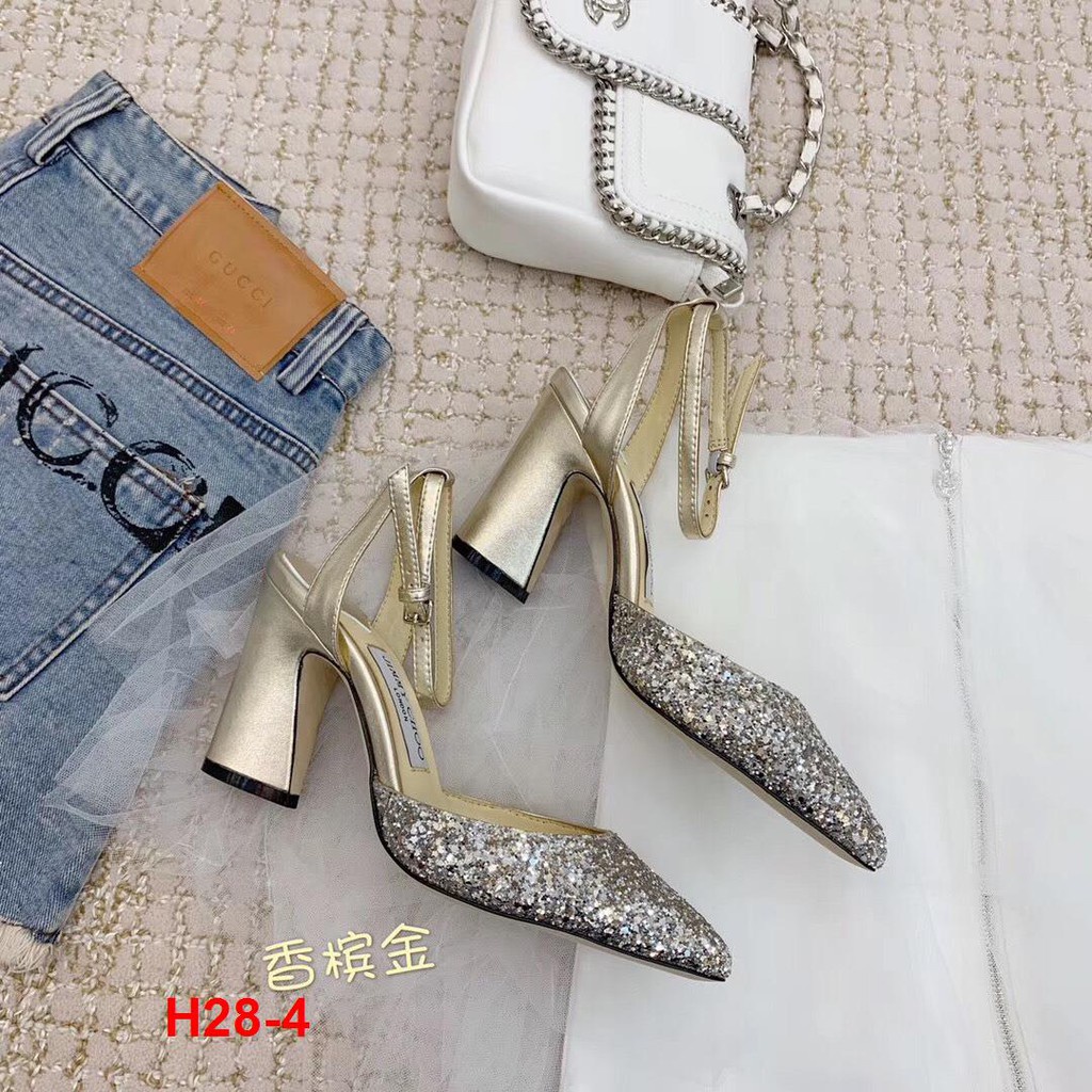 H28-4 Jimmy Choo sandal cao 8cm siêu cấp