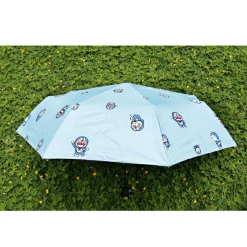 Dù Ô Chống Tia UV Họa Tiết Xanh Doraemon Doraemon