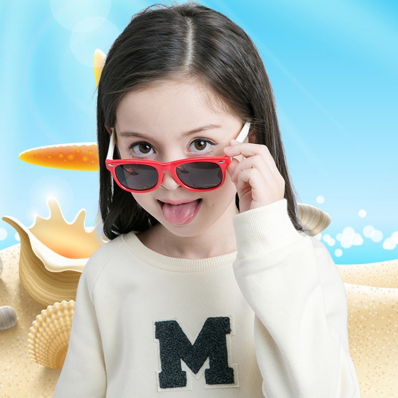 Kính mát gọng dẻo nhiều màu sắc siêu cute cho bé | BigBuy360 - bigbuy360.vn