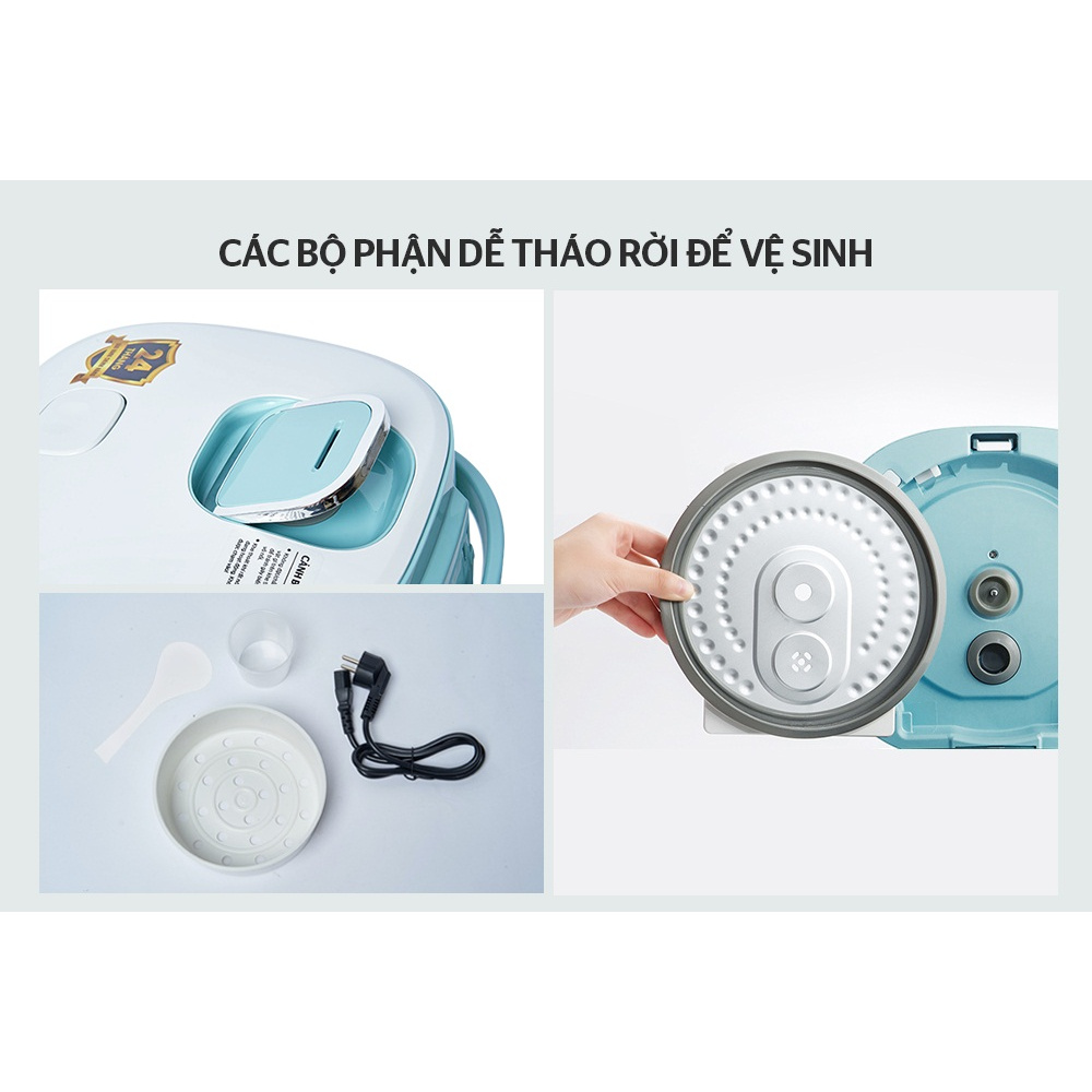 Nồi cơm điện tử 1.0L Sunhouse Mama SHD8852B7