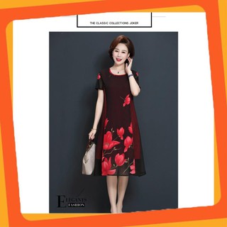 Đầm voan hoa cho mẹ_tuyl