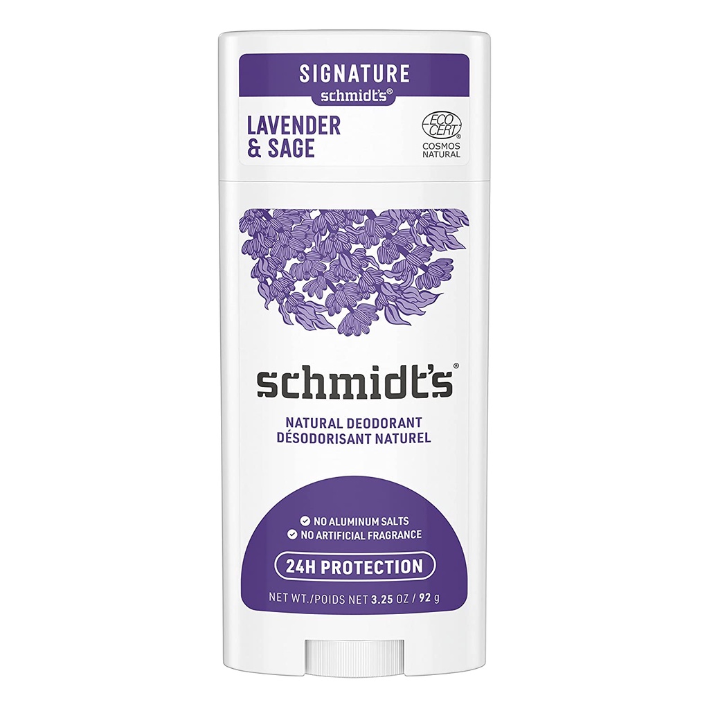 Schmidt's Deodorant Lavender & Sage Lăn khử mùi hương Lavender & Xô thơm