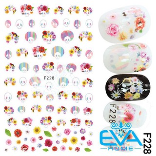 Miếng Dán Móng Tay 3D Nail Sticker Tráng Trí Lễ Hội Ma Quỷ Halloween F228