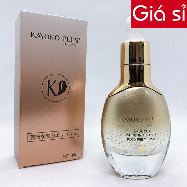 Serum nám dưỡng da Kayoko plus mẫu mới có khắc chữ siêu đẹp