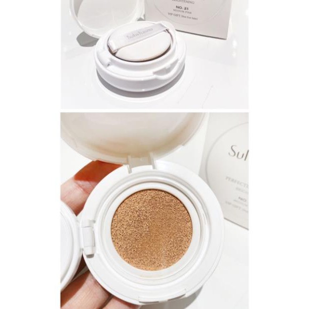 Cushion Phấn nước trang điểm Sulwhasoo Perfecting Brightening N.21 Medium Pink 5g | BigBuy360 - bigbuy360.vn