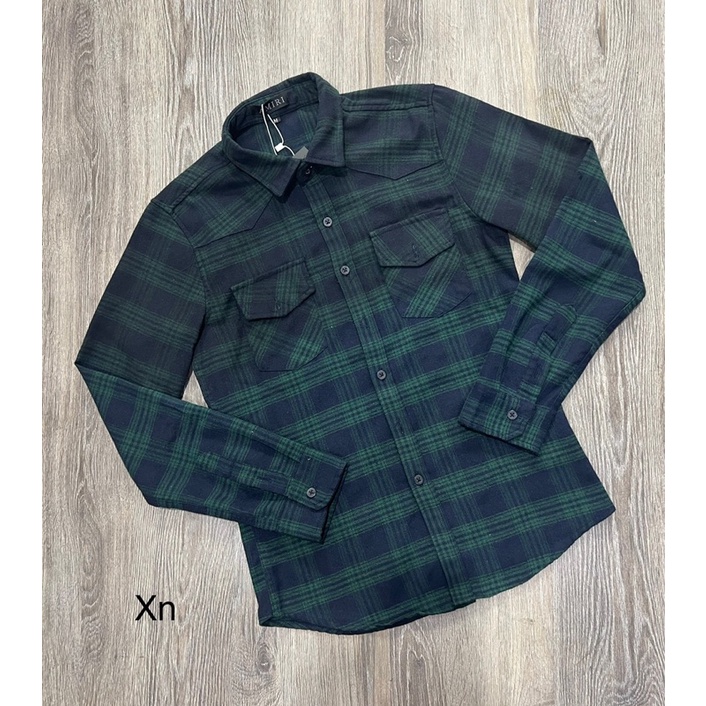 Sơ Mi Karo Loang Màu