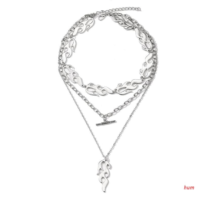 Dây Chuyền Choker Mặt Nấm Và Ngọn Lửa Thời Trang